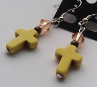 örhängen Lemon cross